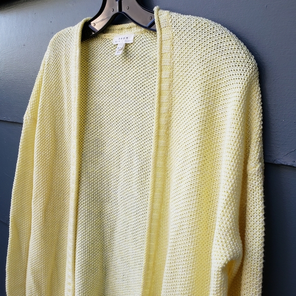 Soft Joie Pavit Seed Stitch Yellow Cardigan - XS - Picture 3 of 11